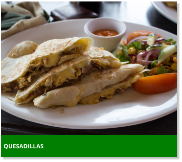 QUESADILLAS